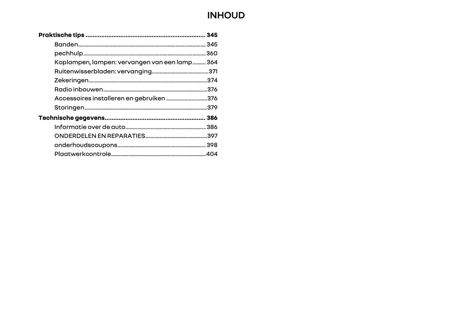 2025-2026 Renault Trafic Owner's Manual | Dutch