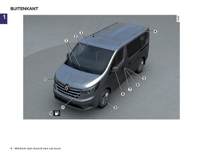 2025-2026 Renault Trafic Owner's Manual | Dutch