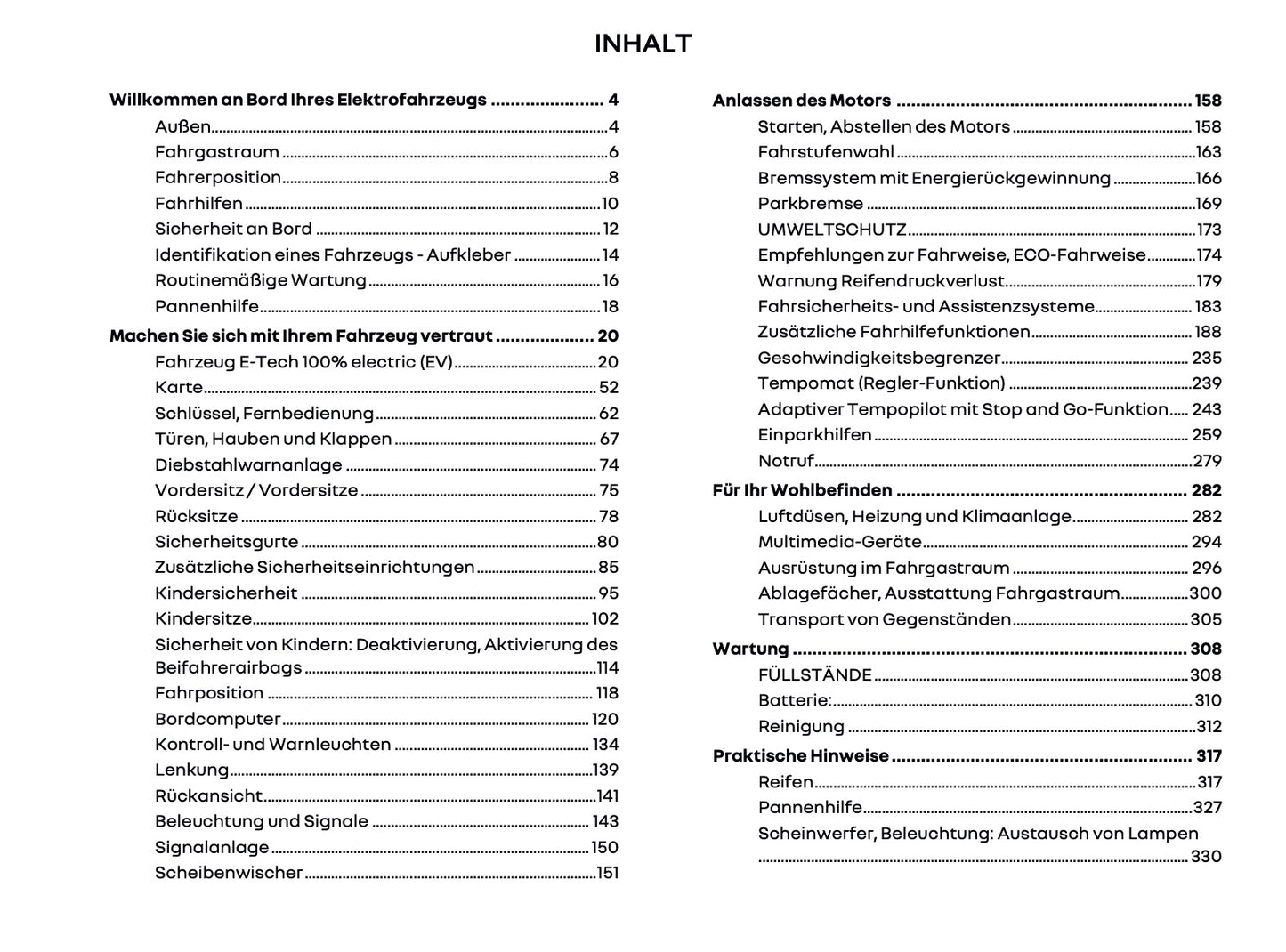 2025-2026 Renault Twingo E-Tech Electric Owner's Manual | German