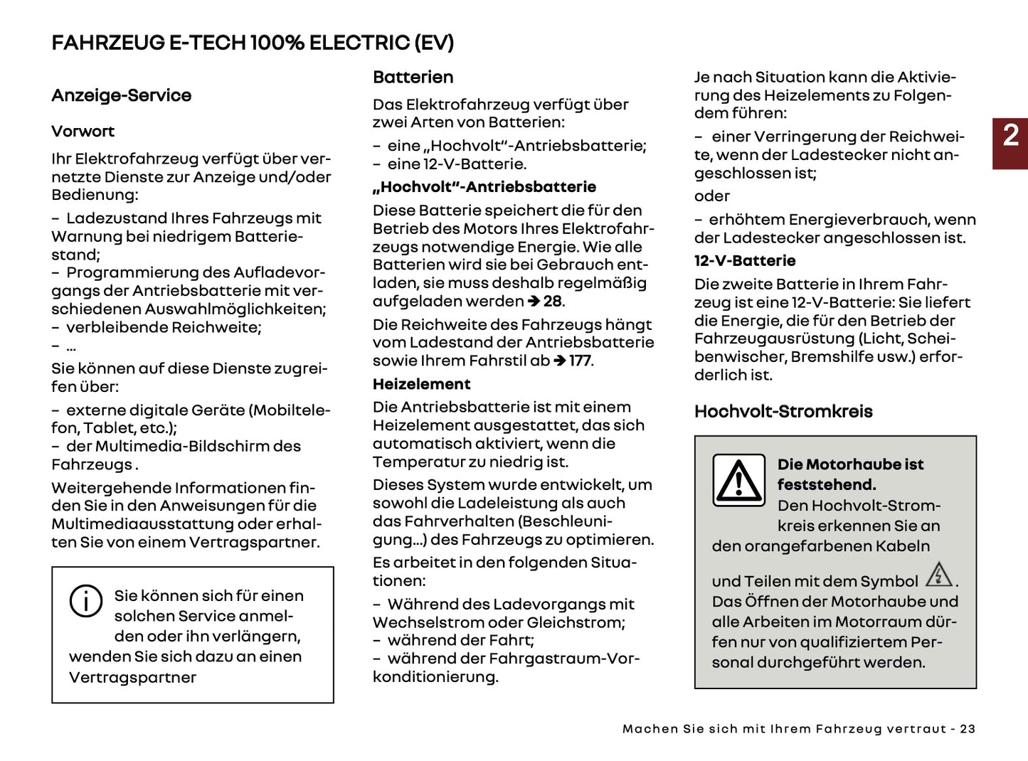 2025-2026 Renault Twingo E-Tech Electric Owner's Manual | German