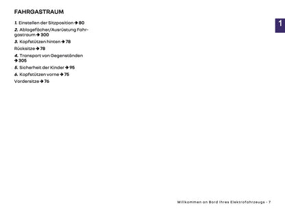 2025-2026 Renault Twingo E-Tech Electric Owner's Manual | German
