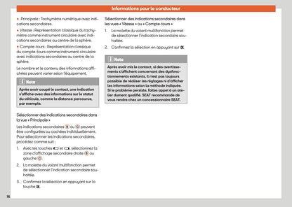 2025 Seat Arona Owner's Manual | French