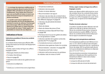 2025 Seat Arona Owner's Manual | French