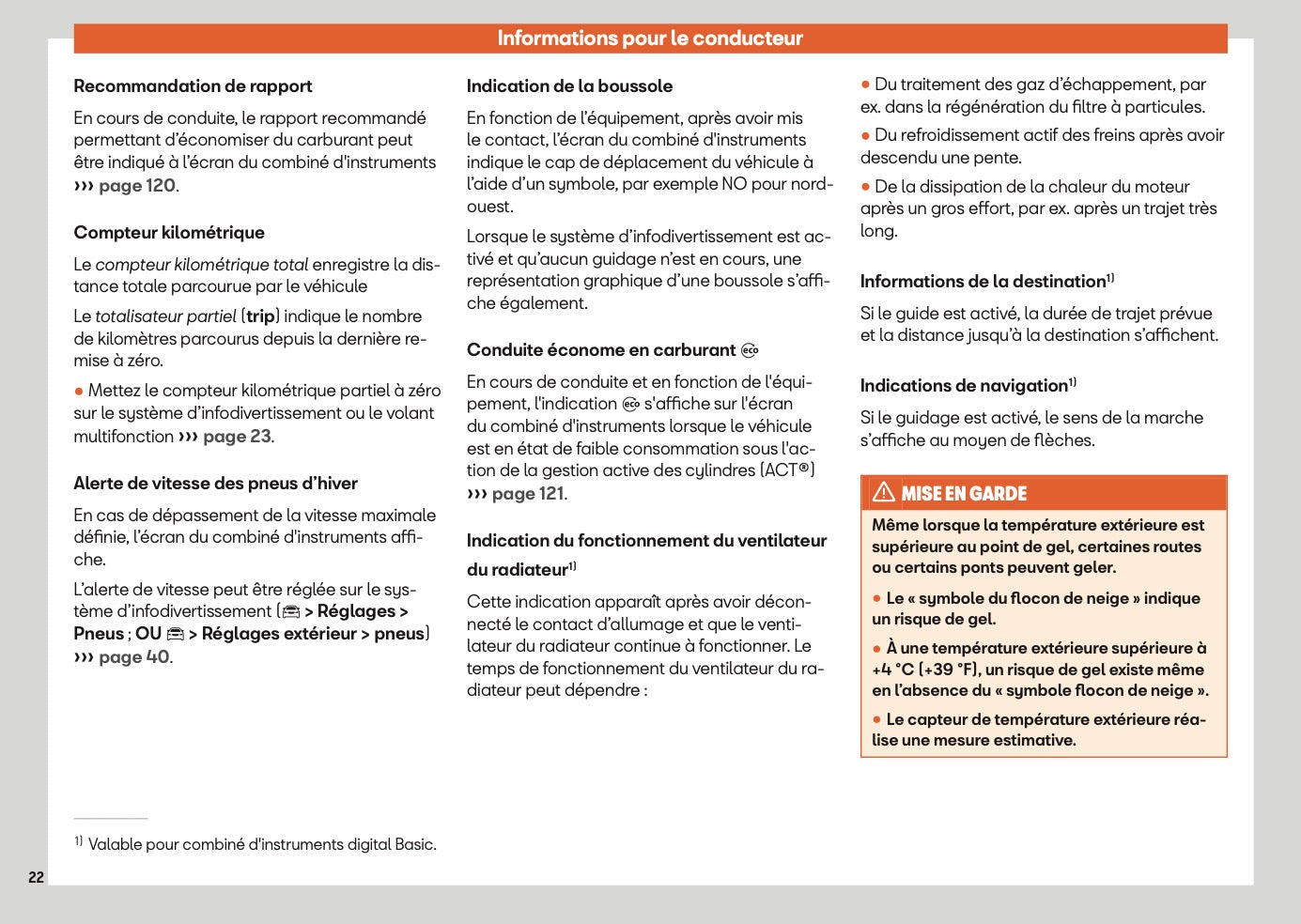 2025 Seat Arona Owner's Manual | French