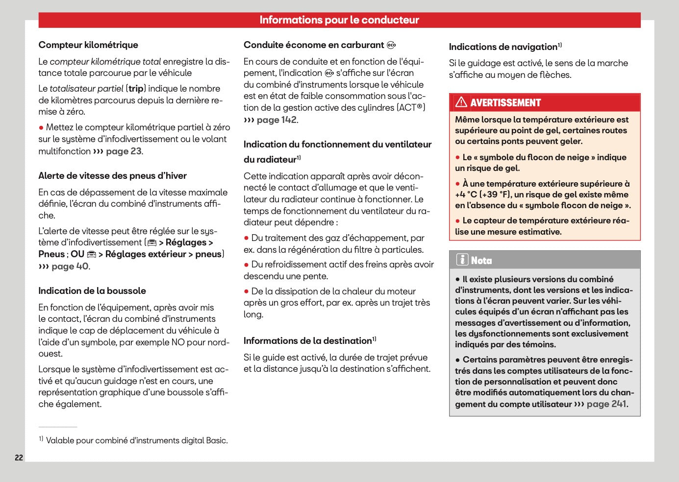 2026 Seat Ateca Owner's Manual | French