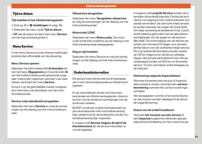 2025 Seat Ateca Owner's Manual | Dutch