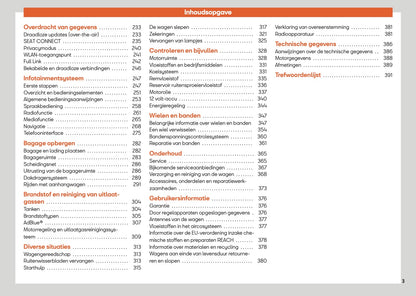 2025 Seat Ateca Owner's Manual | Dutch