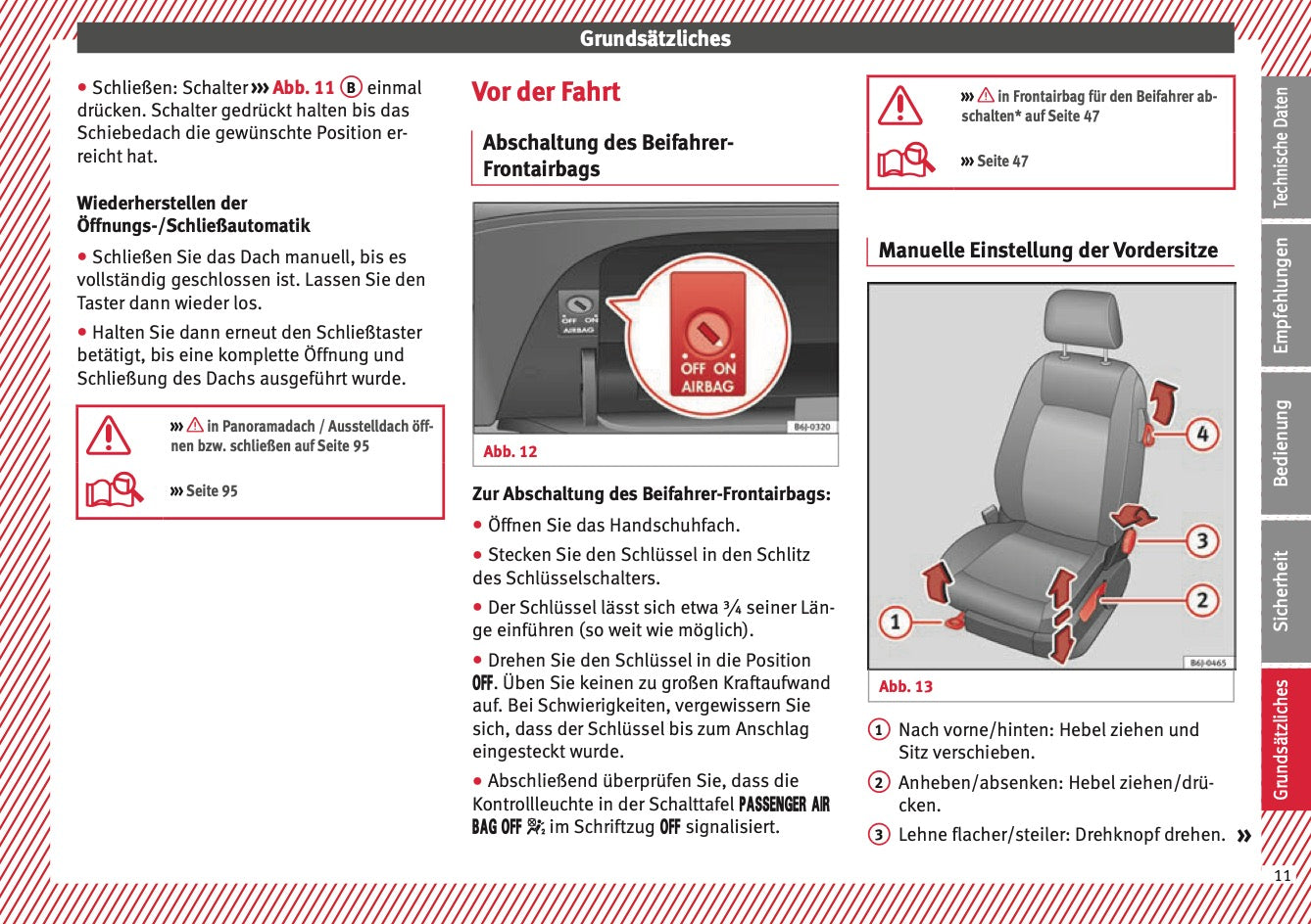 2015 Seat Ibiza Owner's Manual | German