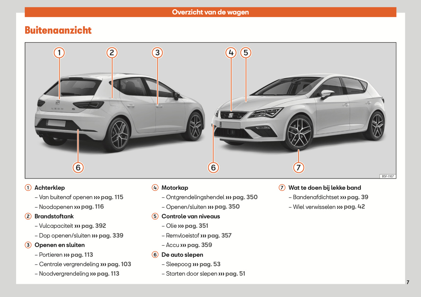 2020 Seat Leon/Leon Sportstourer Owner's Manual | Dutch