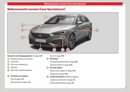 2026 Seat Leon/Leon Sportstourer Owner's Manual | Dutch