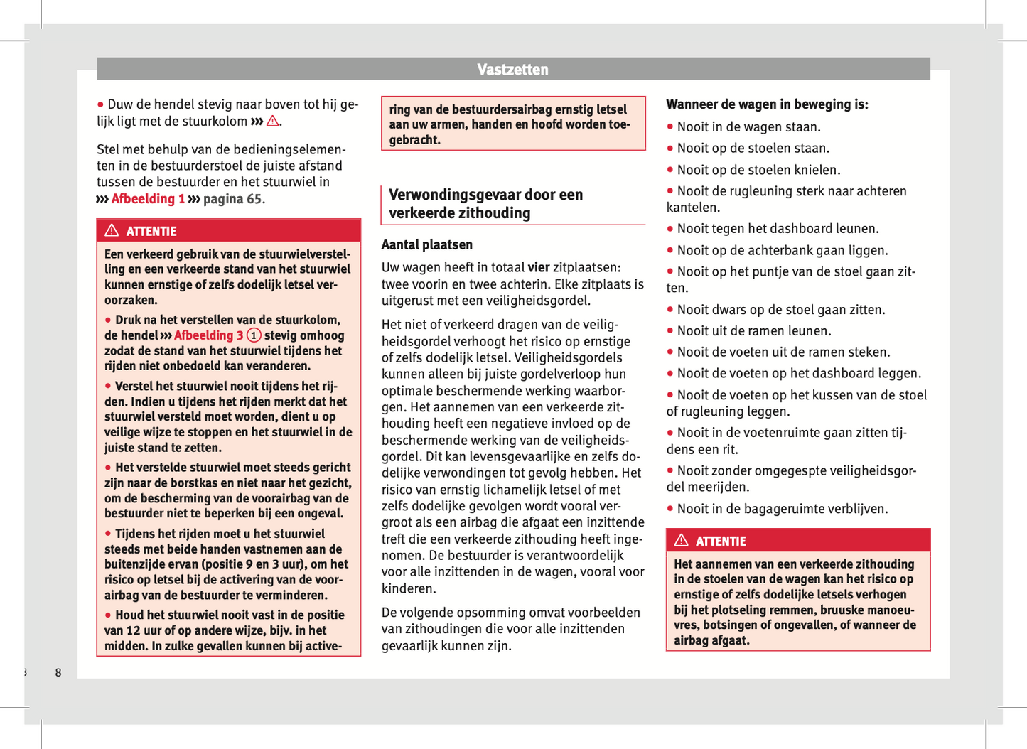 2015 Seat Mii Owner's Manual | Dutch