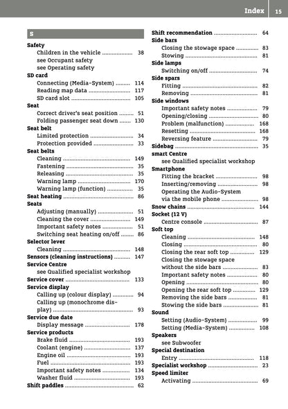 2016-2017 Smart ForTwo Owner's Manual | English