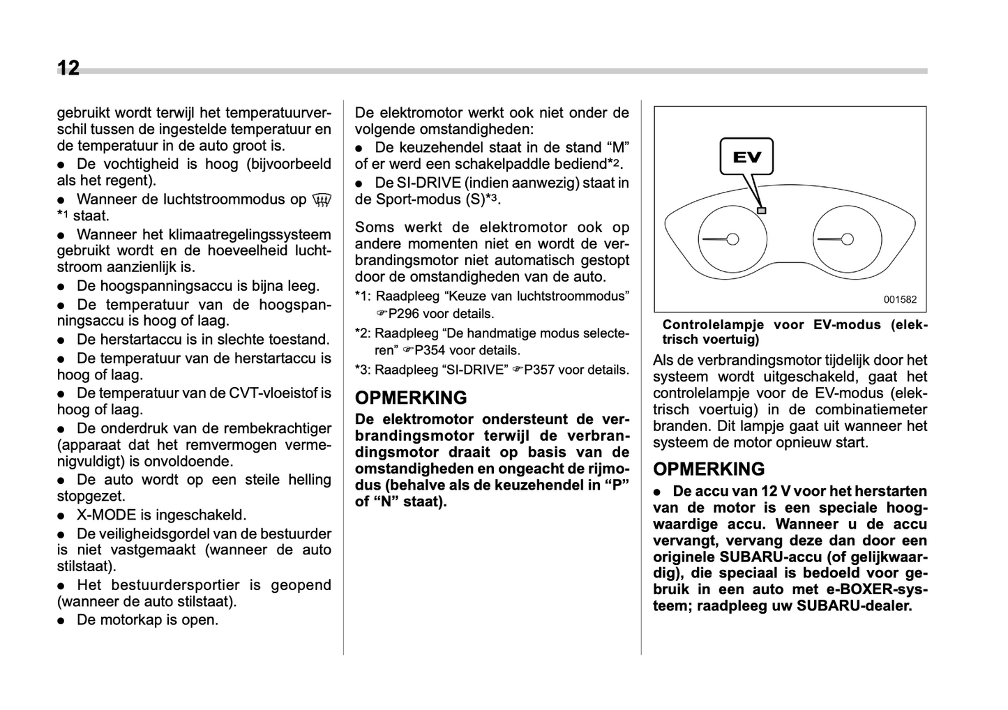 2022 Subaru Forester e-BOXER Owner's Manual | Dutch