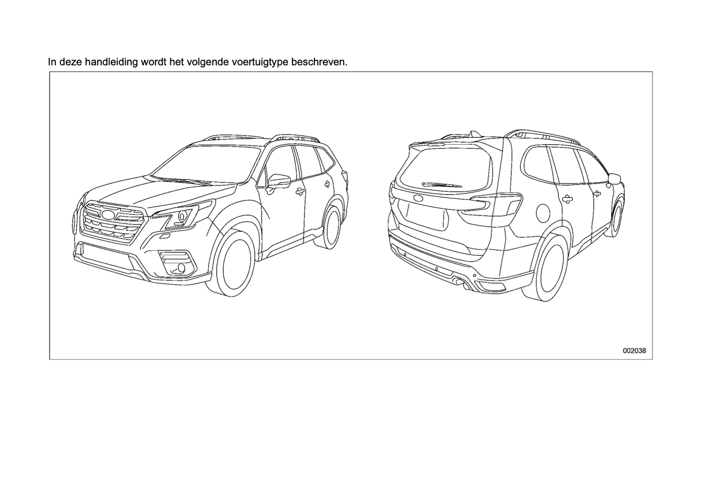 2022 Subaru Forester e-BOXER Bedienungsanleitung | Niederländisch