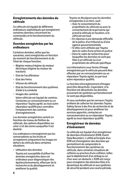 2025-2026 Toyota Aygo X Owner's Manual | French