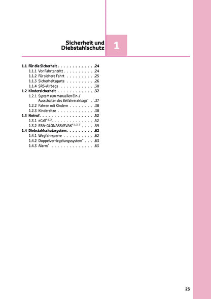 2025 Toyota bZ4X Bedienungsanleitung | Deutsch