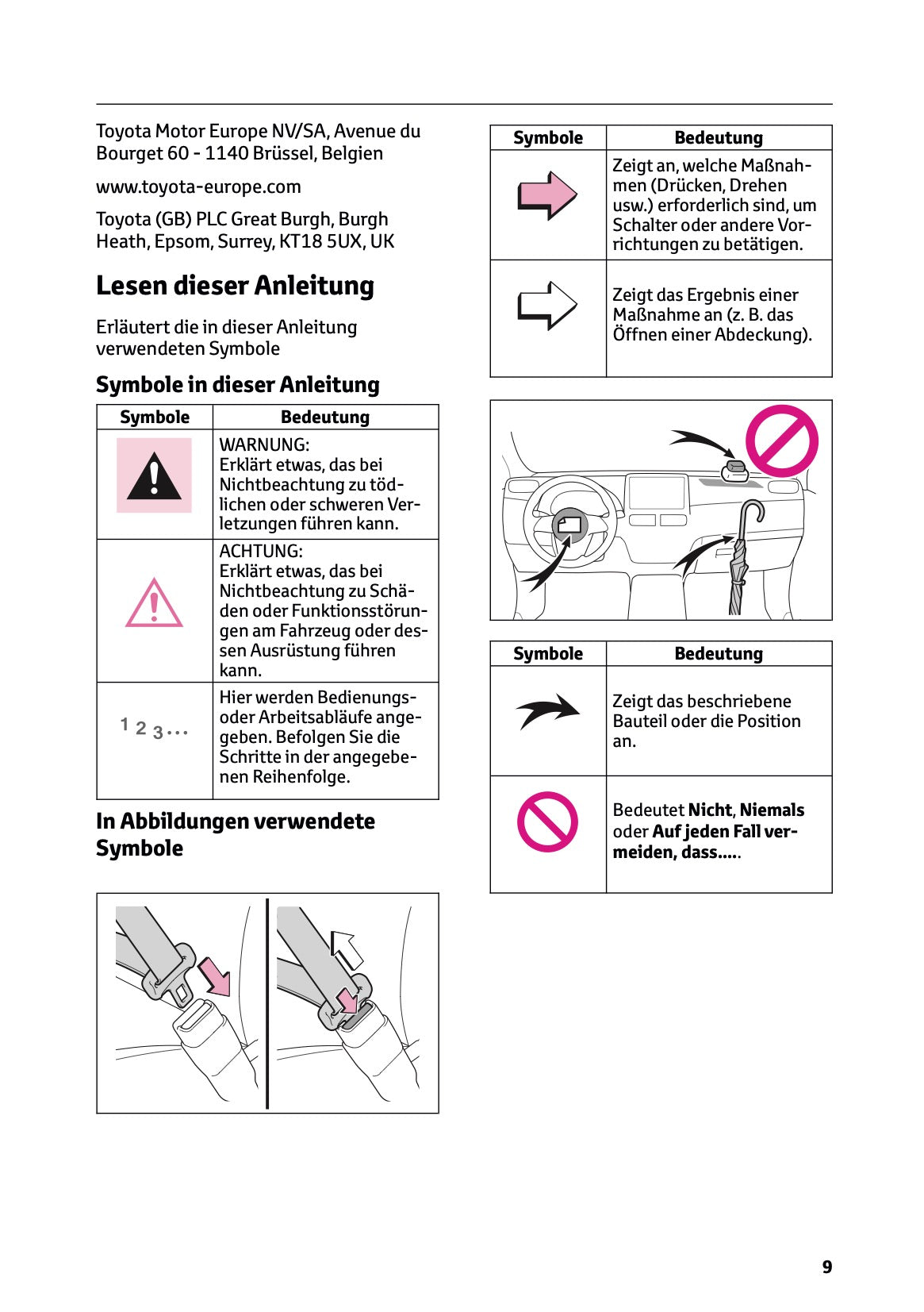 2025 Toyota bZ4X Bedienungsanleitung | Deutsch