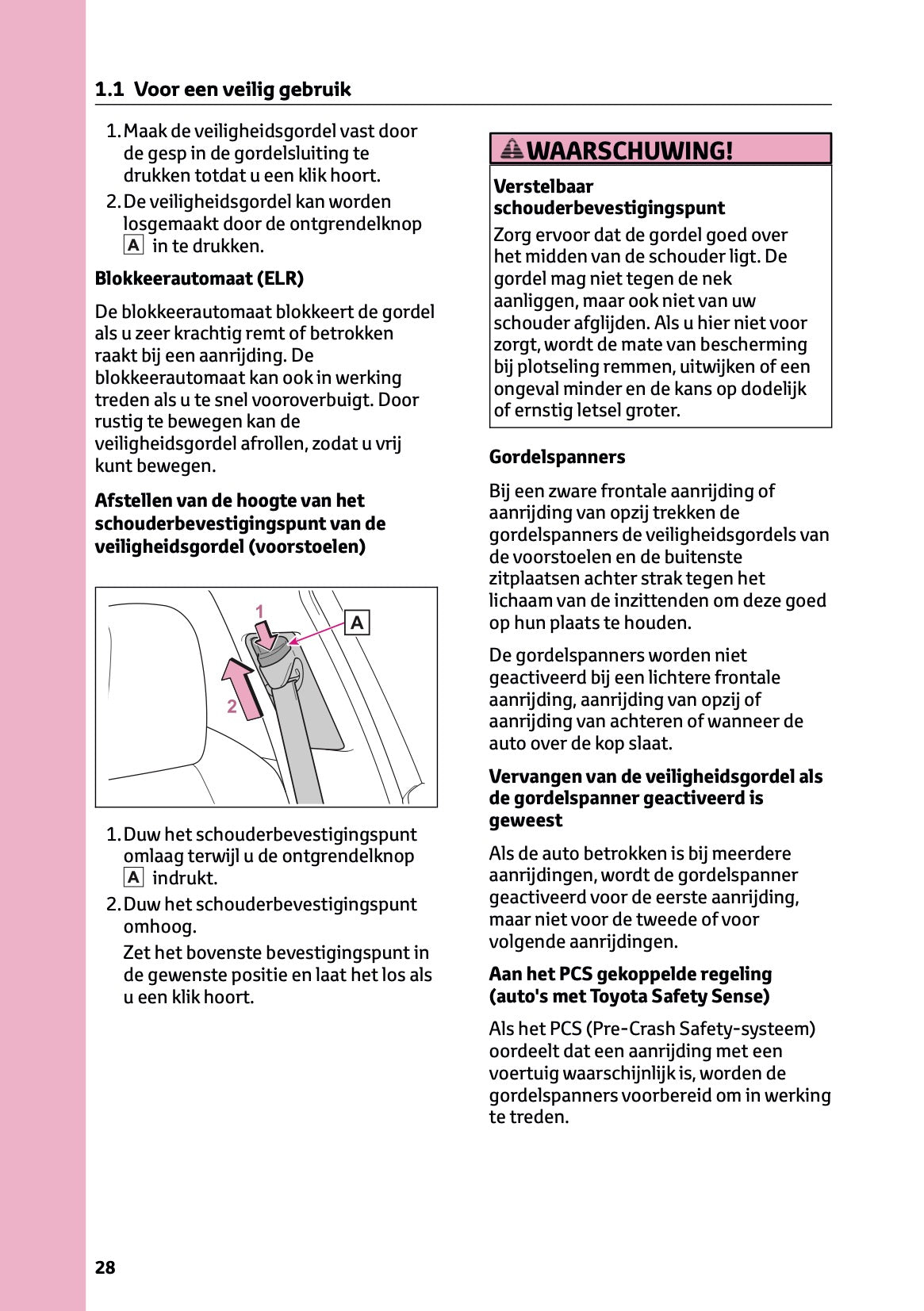 2025 Toyota bZ4X Owner's Manual | Dutch