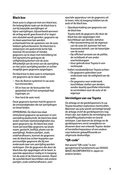 2025 Toyota bZ4X Owner's Manual | Dutch