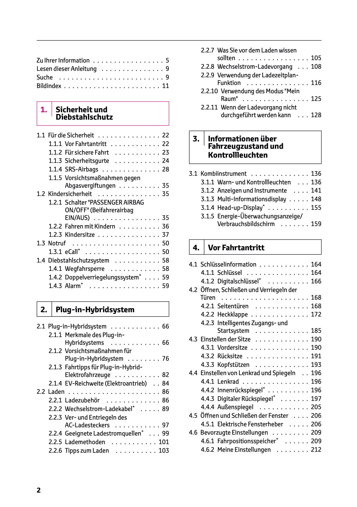 2025-2026 Toyota C-HR Plug-in-Hybrid Bedienungsanleitung | Deutsch