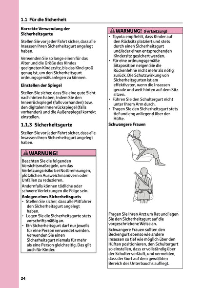 2025-2026 Toyota C-HR Plug-in-Hybrid Bedienungsanleitung | Deutsch