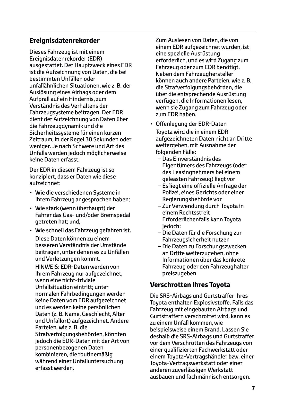 2025-2026 Toyota C-HR Plug-in-Hybrid Bedienungsanleitung | Deutsch