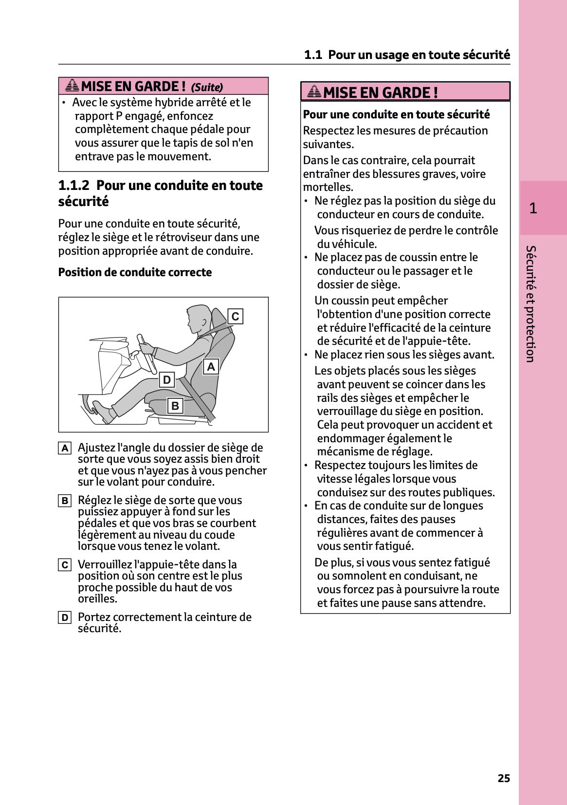 2025-2026 Toyota C-HR Plug-in-Hybrid Owner's Manual | French