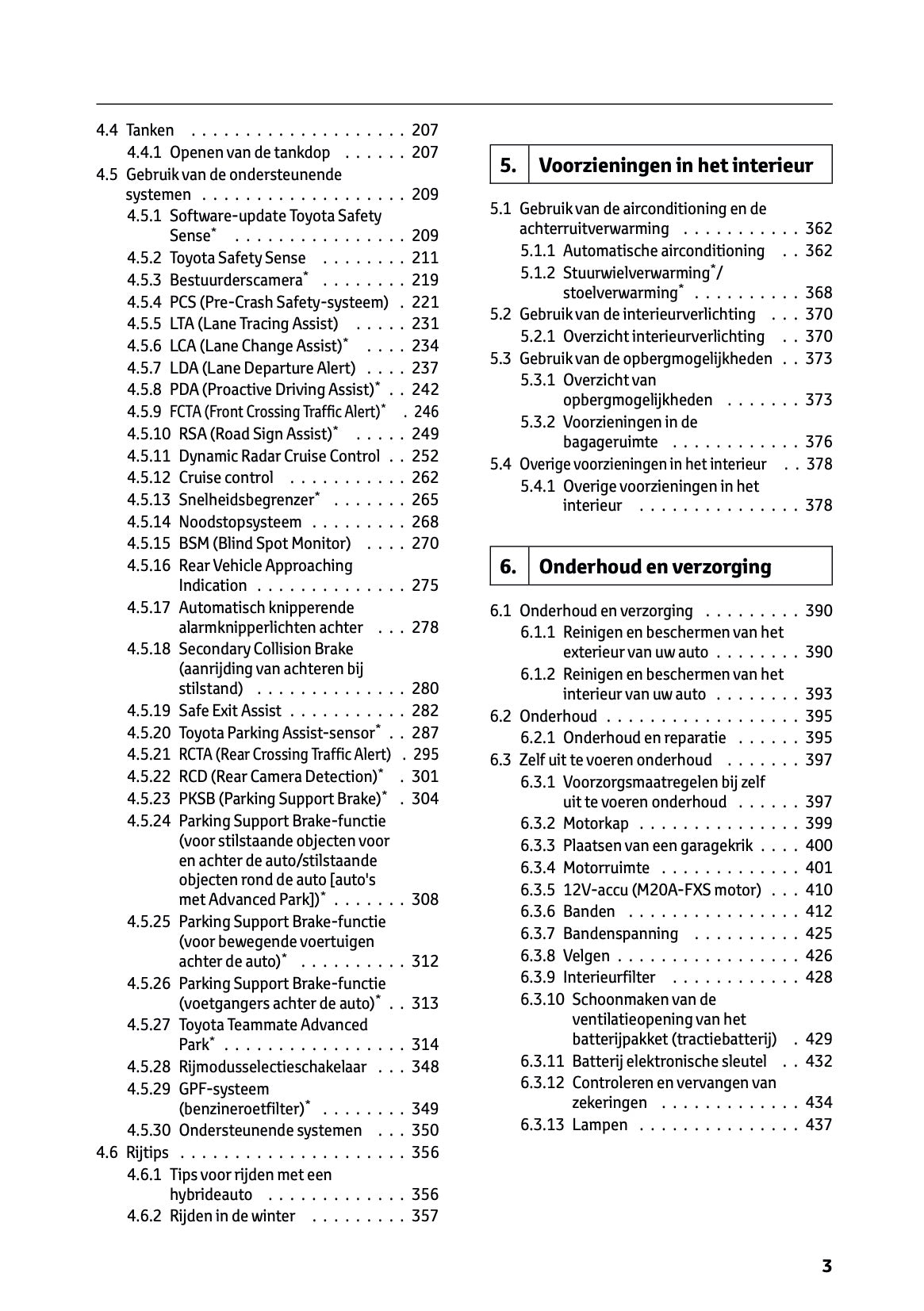 2026 Toyota C-HR Hybrid Owner's Manual | Dutch