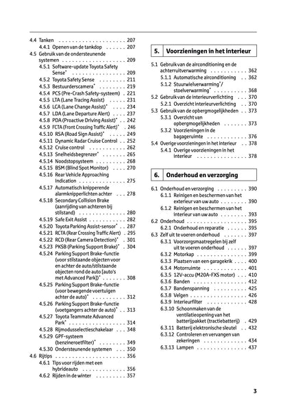 2026 Toyota C-HR Hybrid Owner's Manual | Dutch