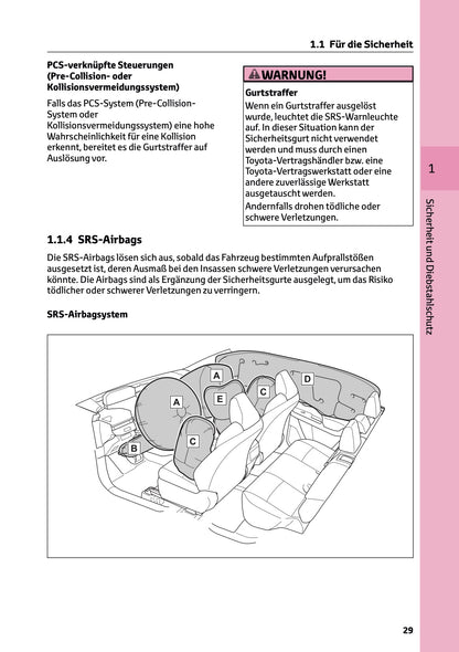 2026 Toyota C-HR+ Bedienungsanleitung | Deutsch