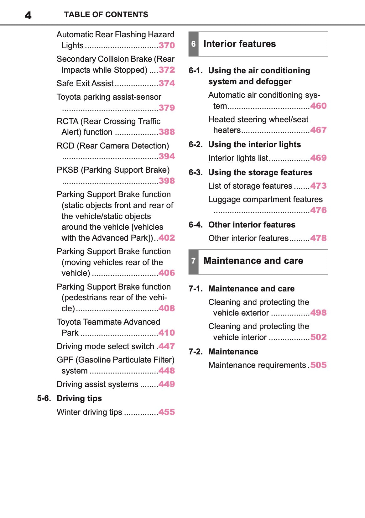 2026 Toyota C-HR Plug-in-Hybrid Owner's Manual | English
