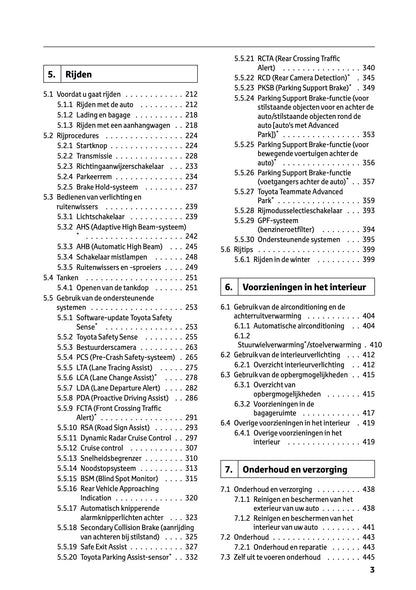 2026 Toyota C-HR Plug-in-Hybrid Owner's Manual | Dutch