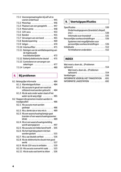2026 Toyota C-HR Plug-in-Hybrid Owner's Manual | Dutch