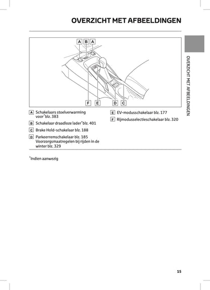 2022-2023 Toyota Corolla Hybrid Hatchback/Touring Sports Owner's Manual | Dutch