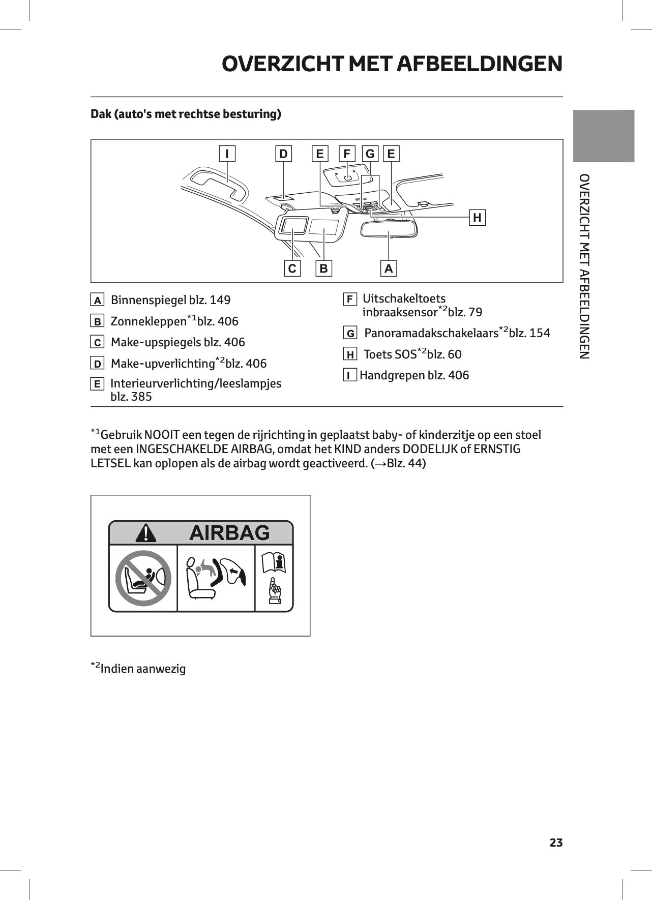 2022-2023 Toyota Corolla Hybrid Hatchback/Touring Sports Owner's Manual | Dutch