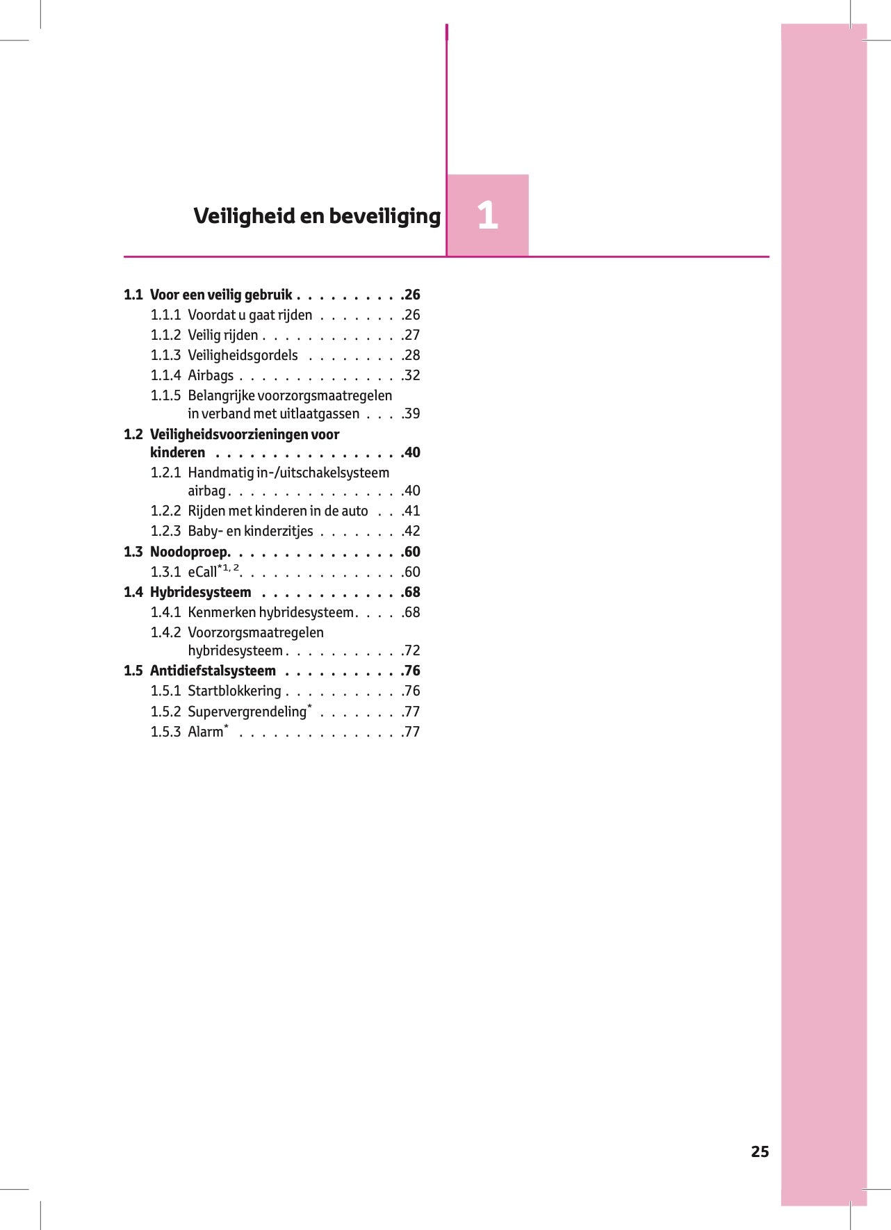 2022-2023 Toyota Corolla Hybrid Hatchback/Touring Sports Owner's Manual | Dutch
