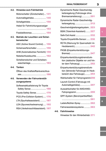 2024-2025 Toyota GR Yaris Bedienungsanleitung | Deutsch