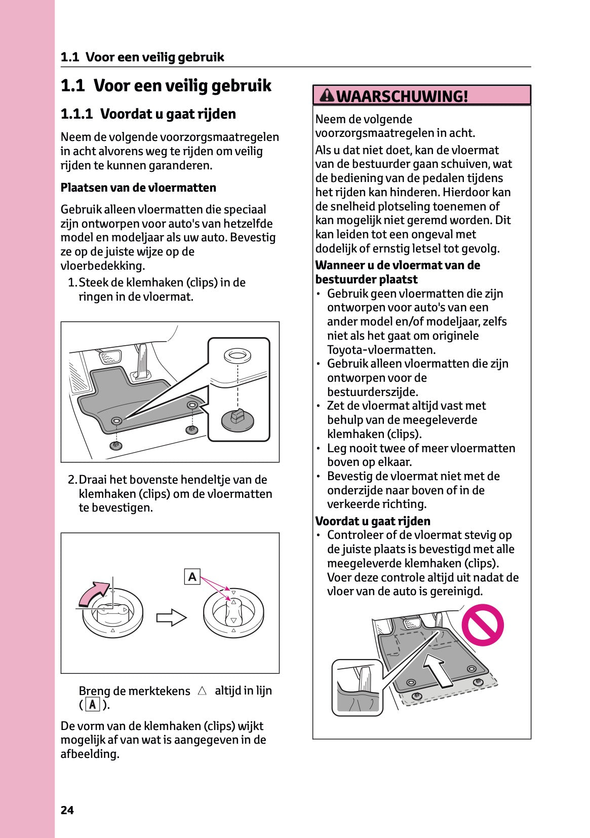 2025-2026 Toyota Mirai Owner's Manual | Dutch