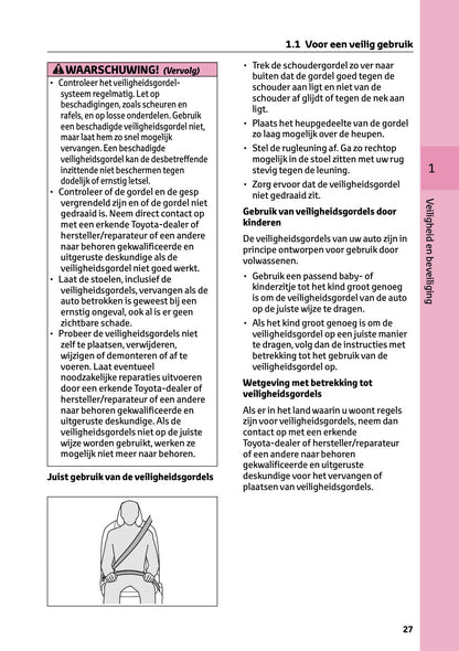 2025-2026 Toyota Mirai Owner's Manual | Dutch