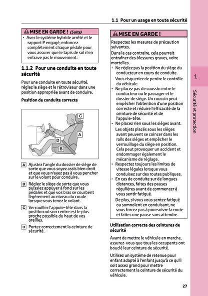 2026 Toyota RAV4 Hybrid Owner's Manual | French