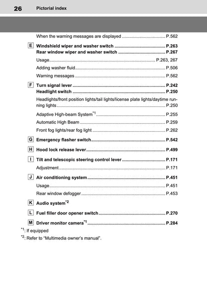2026 Toyota RAV4 Hybrid Owner's Manual | English