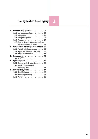 2024-2025 Toyota RAV4 Hybrid Owner's Manual | Dutch