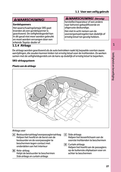 2024-2025 Toyota RAV4 Hybrid Owner's Manual | Dutch