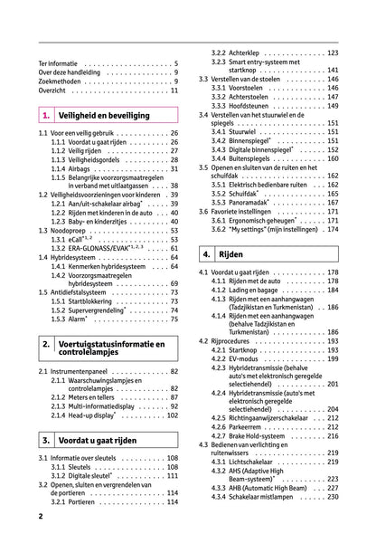 2026 Toyota RAV4 Hybrid Owner's Manual | Dutch