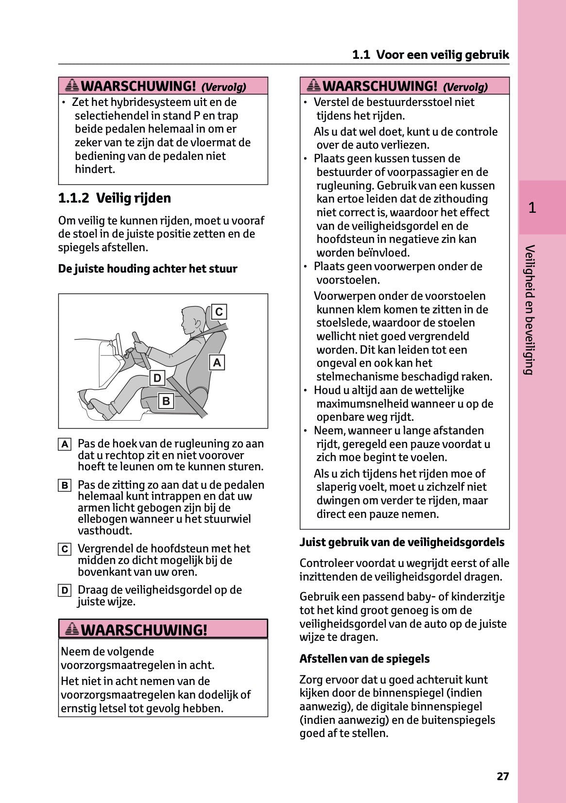 2026 Toyota RAV4 Hybrid Owner's Manual | Dutch