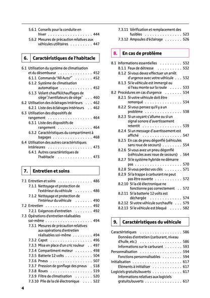 2026 Toyota RAV4 Plug-in-Hybrid Owner's Manual | French