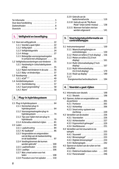 2024-2025 Toyota RAV4 Plug-in-Hybrid Owner's Manual | Dutch