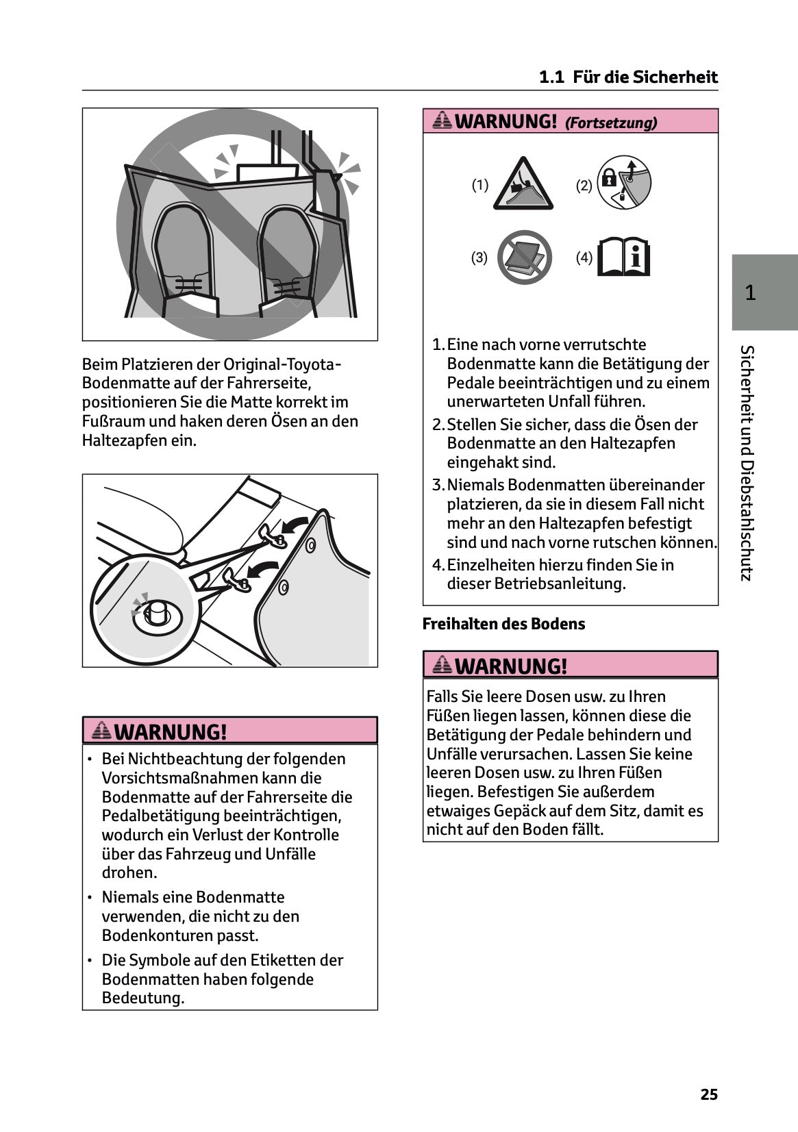 2025-2026 Toyota Urban Cruiser Owner's Manual | German