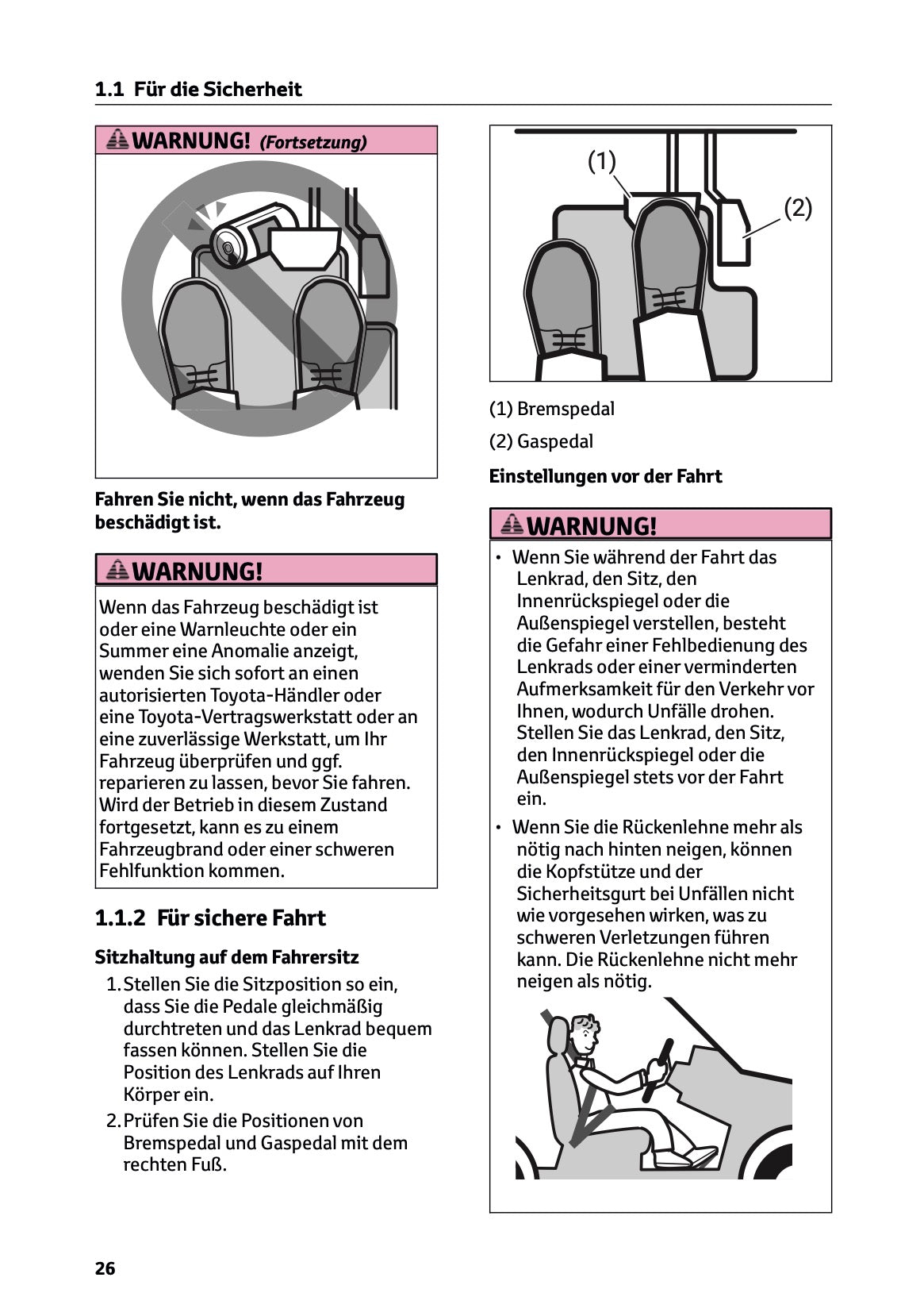 2025-2026 Toyota Urban Cruiser Owner's Manual | German