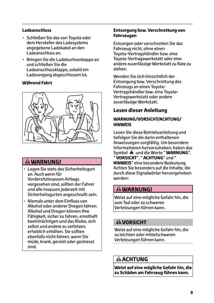 2025-2026 Toyota Urban Cruiser Owner's Manual | German